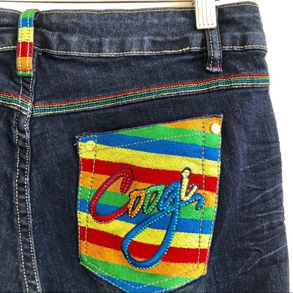 EUC Coogi dark blue jeans size 9-10 - Picture 2 of 5